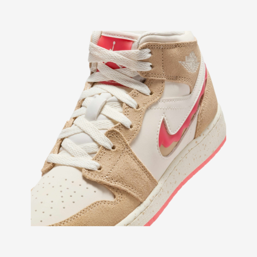 Nike Air Jordan 1 Mid SE GS Kids' Lifestyle Sneakers