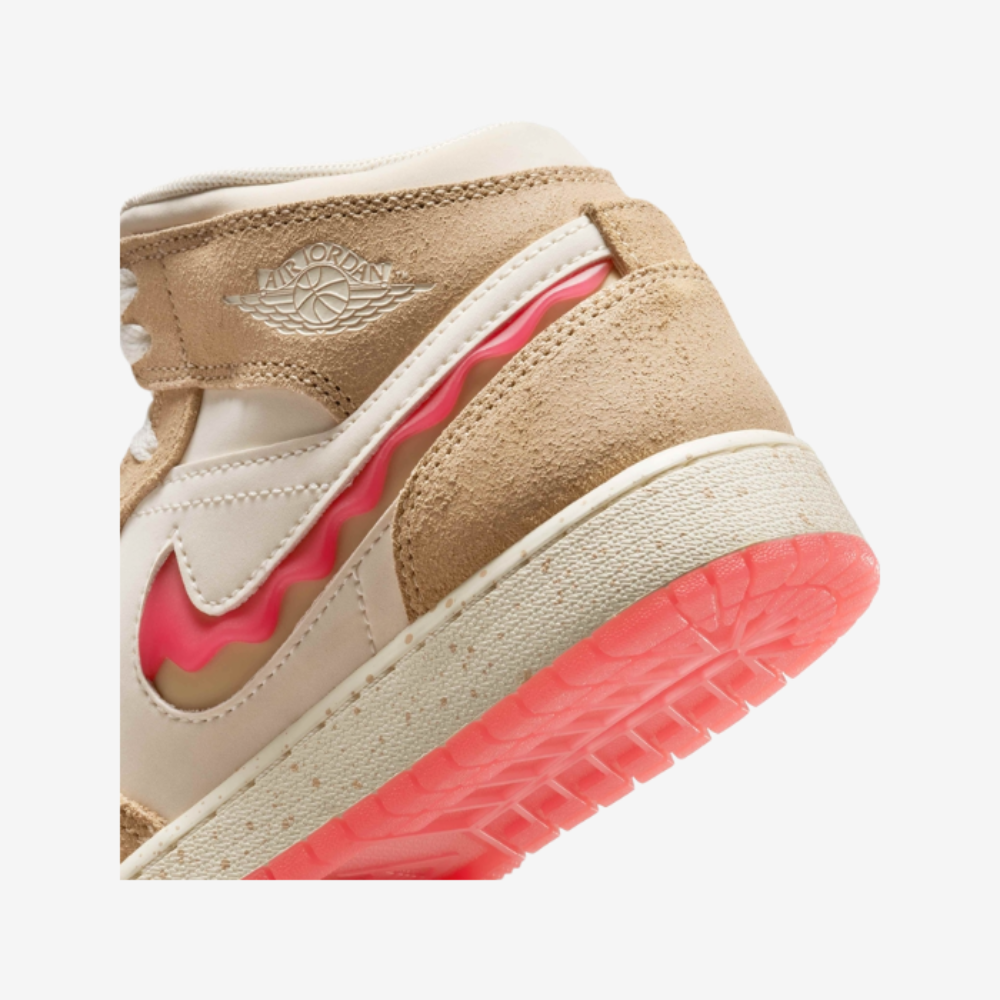 Nike Air Jordan 1 Mid SE GS Kids' Lifestyle Sneakers