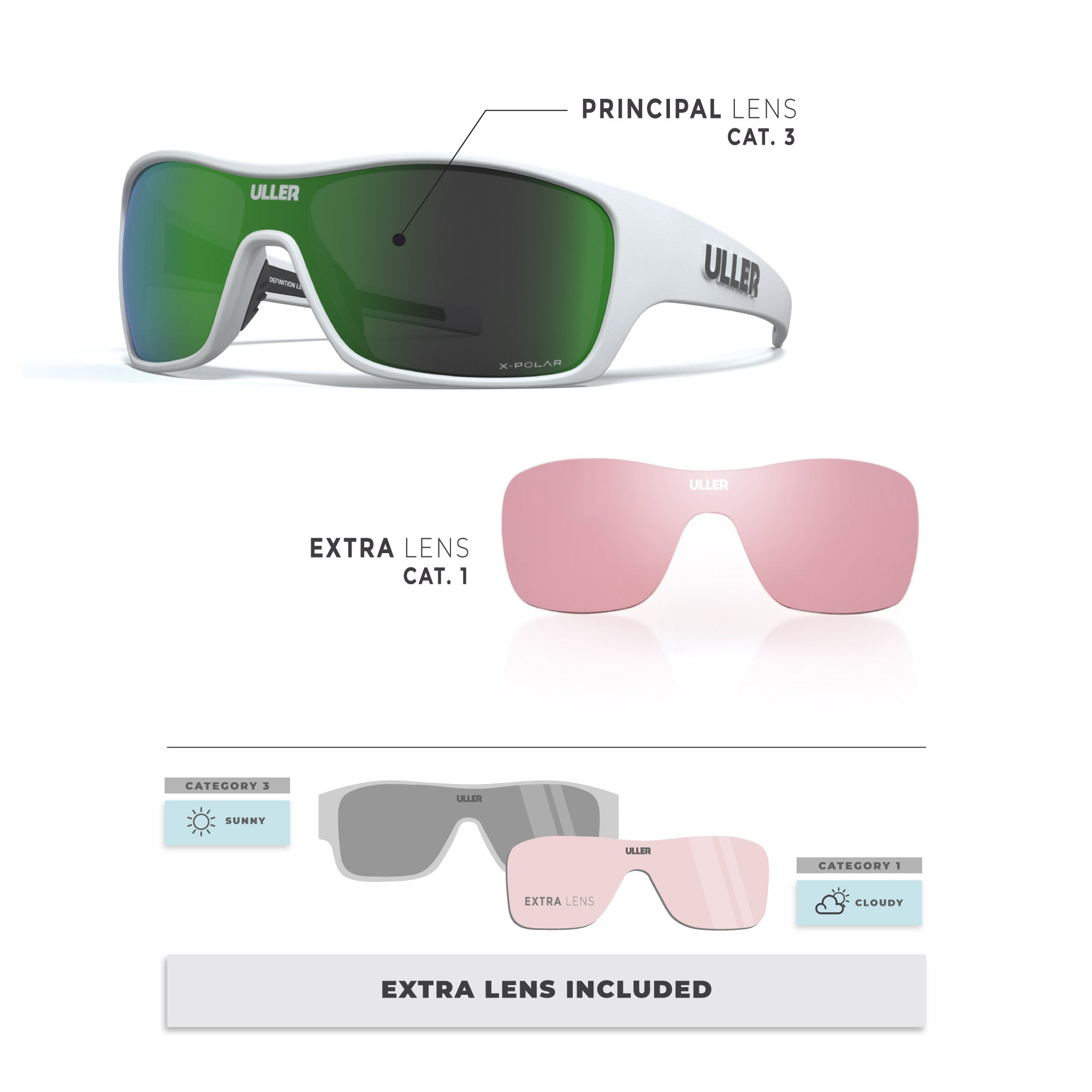 Volcano White / Green