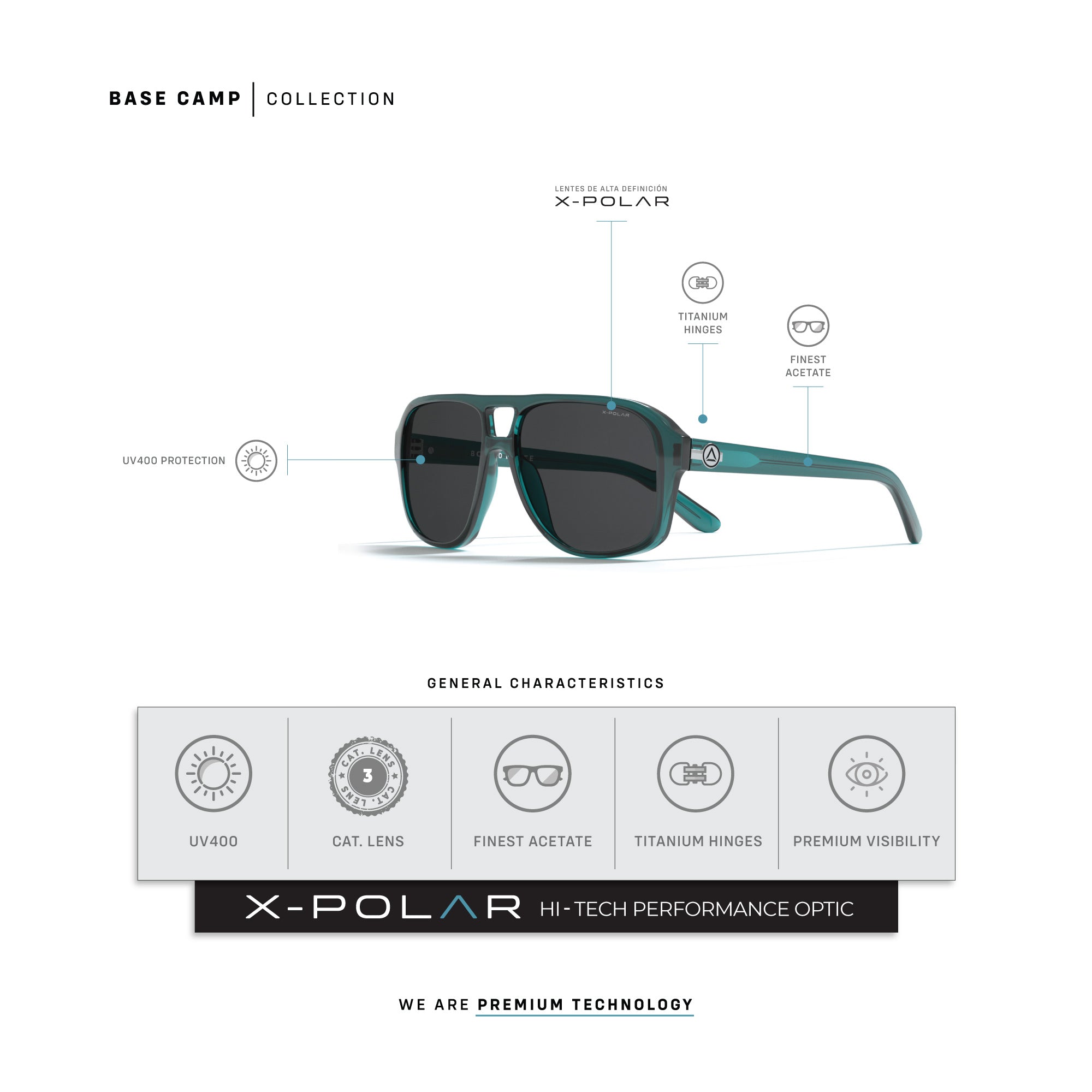 Base Camp Blue / Black