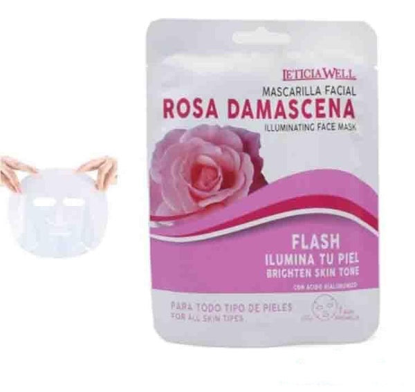 Mascarilla facial - Aroma Rosa Damascena