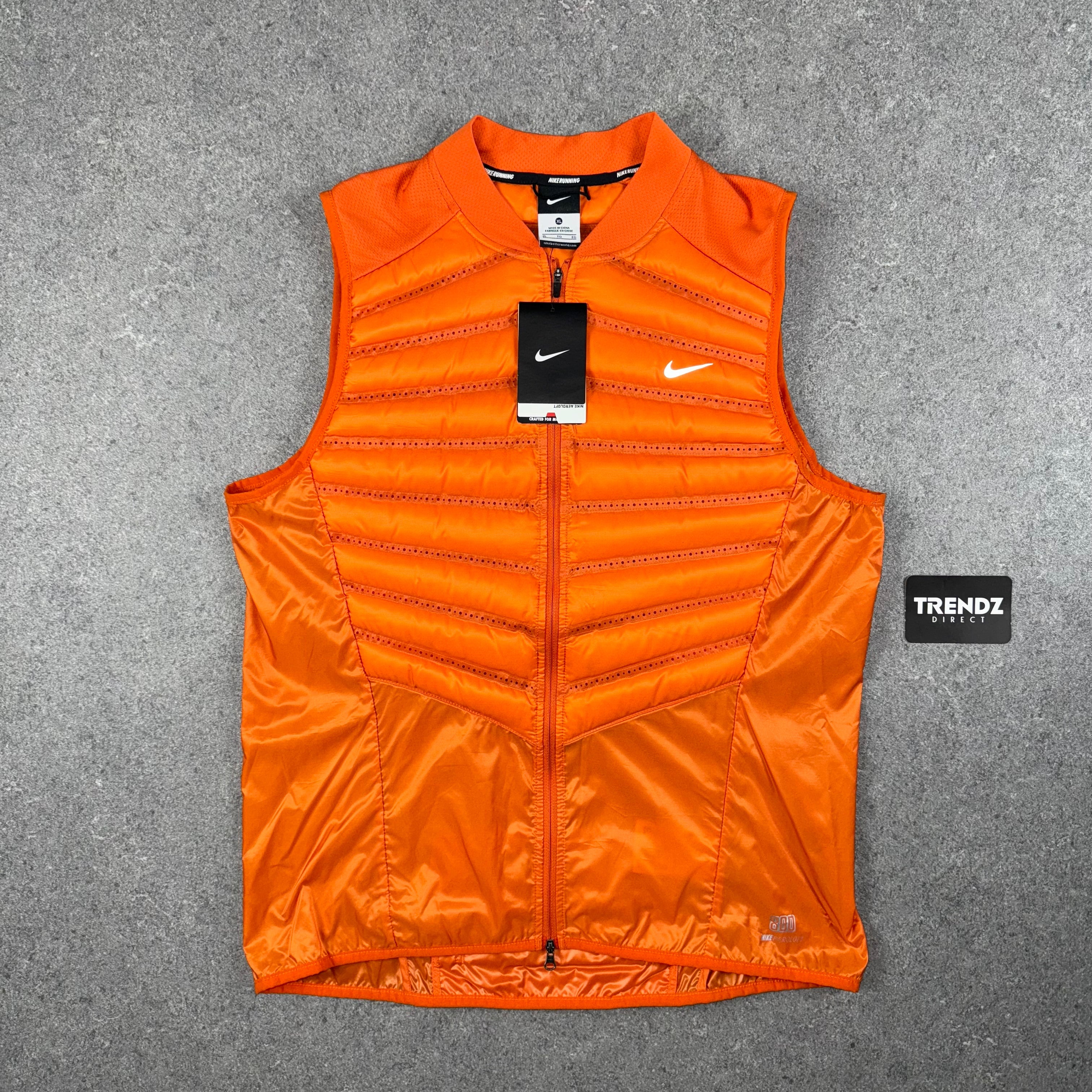 NIKE AEROLOFT GILET - ORANGE