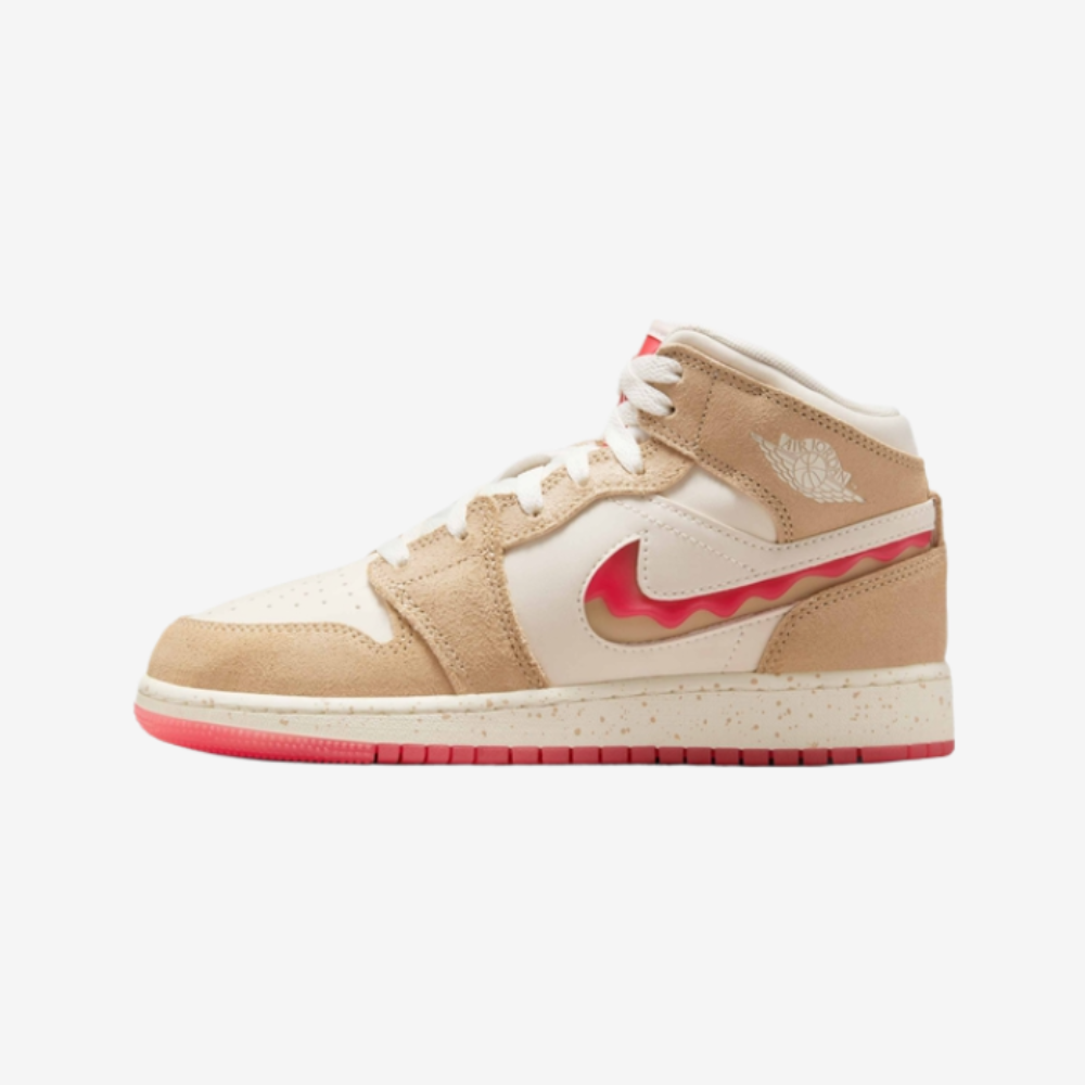 Nike Air Jordan 1 Mid SE GS Kids' Lifestyle Sneakers