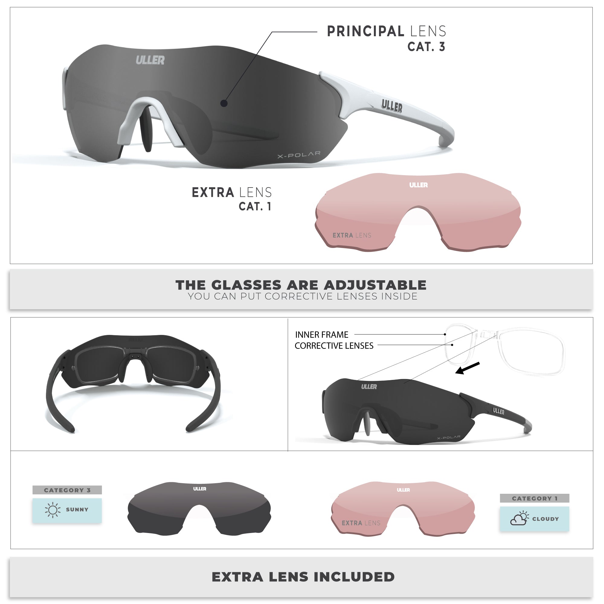 Impulse White / Grey