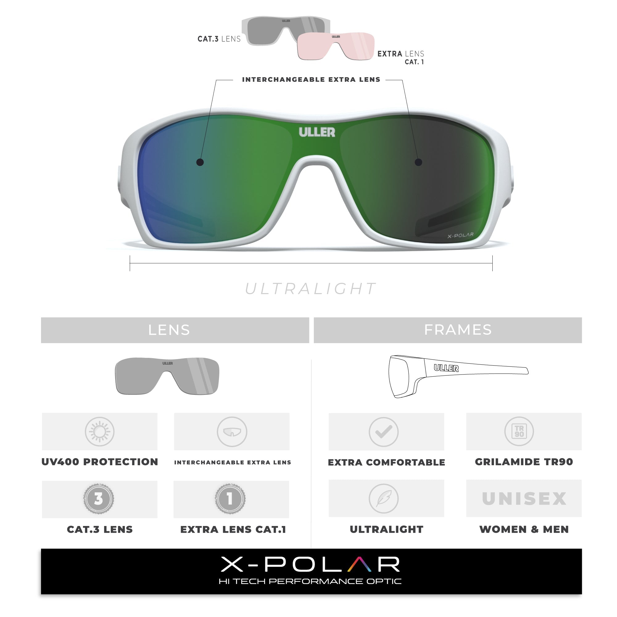 Volcano White / Green